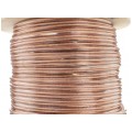 Kabel głośnikowy płaski TLgYp 2x0,75mm2 Cu transparentny Mercor