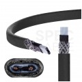 Kabel grzejny samoregulujący UHC 2x1mm2 czarny 25W/m ekranowany do ochrony przed zamarzaniem Grand Meyer