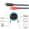 Kabel HDMI 1.4 High Speed Full HD 20m ze wzmacniaczem