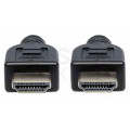 Kabel HDMI 2.0 4K High Speed Full HD 4K@60 Manhattan czarny 5m