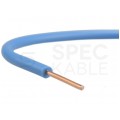 Kabel instalacyjny DY / H07V-U 0,5mm2 jednożyłowy niebieski 450/750V drut Elektrokabel