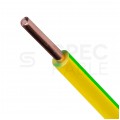 Kabel instalacyjny DY / H07V-U 0,75mm2 jednożyłowy 450/750V żółto-zielony drut Elektrokabel