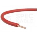 Kabel instalacyjny DY / H07V-U 0,75mm2 jednożyłowy czerwony 450/750V drut Elektrokabel