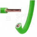 Kabel instalacyjny DY / H07V-U 0,75mm2 jednożyłowy zielony 450/750V drut Elektrokabel