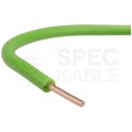 Kabel instalacyjny DY / H07V-U 0,75mm2 jednożyłowy zielony 450/750V drut Elektrokabel