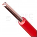 Kabel instalacyjny DY / H07V-U 1,5mm2 jednożyłowy czerwony 450/750V drut Elektrokabel