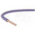 Kabel instalacyjny DY / H07V-U 1,5mm2 jednożyłowy fioletowy 450/750V drut Elektrokabel