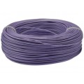 Kabel instalacyjny DY / H07V-U 1,5mm2 jednożyłowy fioletowy 450/750V drut Elektrokabel