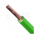Kabel instalacyjny DY / H07V-U 1,5mm2 jednożyłowy zielony 450/750V drut Elektrokabel