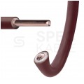 Kabel instalacyjny DY / H07V-U 2,5mm2 jednożyłowy brązowy 450/750V drut Basoglu