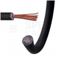 Kabel instalacyjny H05Z-K 90°C 0,5mm2 jednożyłowy czarny 300/500V bezhalogenowy giętki linka TKD