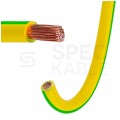 Kabel instalacyjny H07Z1-K 6mm2 jednożyłowy żółto-zielony 450/750V bezhalogenowy B2ca giętki linka Helukabel