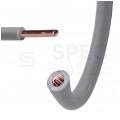 Kabel instalacyjny H07Z1-U 2,5mm2 jednożyłowy szary 450/750V bezhalogenowy B2ca drut Basoglu