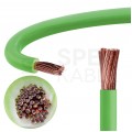 Kabel instalacyjny LgY / H05V-K 0,5mm2 jednożyłowy zielony 300/500V giętki linka Helukabel