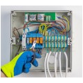 Kabel instalacyjny LgY / H05V-K 0,75mm2 jednożyłowy brązowy 300/500V giętki linka Helukabel