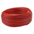 Kabel instalacyjny LgY / H05V-K 0,75mm2 jednożyłowy czerwony 300/500V giętki linka Helukabel