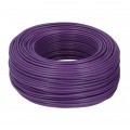 Kabel instalacyjny LgY / H05V-K 0,75mm2 jednożyłowy fioletowy 300/500V giętki linka Elektrokabel