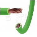 Kabel instalacyjny LgY / H05V-K 0,75mm2 jednożyłowy zielony 300/500V giętki linka Elektrokabel