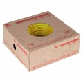 Kabel instalacyjny LgY / H05V-K 0,75mm2 jednożyłowy żółty 300/500V giętki linka Helukabel