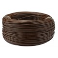 Kabel instalacyjny LgY / H05V-K 1mm2 jednożyłowy brązowy 300/500V giętki linka Helukabel