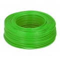 Kabel instalacyjny LgY / H05V-K 1mm2 jednożyłowy zielony 300/500V giętki linka Elektrokabel