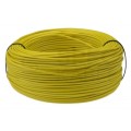 Kabel instalacyjny LgY / H07V-K 1,5mm2 jednożyłowy żółty 450/750V giętki linka Helukabel