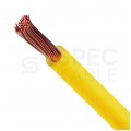 Kabel instalacyjny LgY / H07V-K 2,5mm2 jednożyłowy żółty 450/750V giętki linka Helukabel