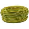 Kabel instalacyjny LgY / H07V-K 6mm2 jednożyłowy żółto-zielony 450/750V giętki linka Elektrokabel