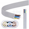 Kabel instalacyjny płaski EL-Instal HP HDHp 3x2,5mm2 szary 450/750V bezhalogenowy YDYp Dca drut Eltrim