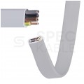Kabel instalacyjny płaski EL-Instal HP HDHp 4x1,5mm2 szary 450/750V bezhalogenowy YDYp Dca drut Eltrim