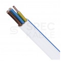 Kabel instalacyjny płaski YDYp 3x1,5mm2 biały 450/750V drut NKT instal PLUS krążek 100m