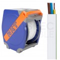 Kabel instalacyjny płaski YDYp 3x2,5mm2 biały 450/750V drut NKT instal PLUS bęben QADDY 550m