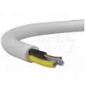 Kabel instalacyjny YDY 3x2,5mm2 biały 450/750V drut Mercor