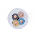 Kabel instalacyjny YDY 4x1,5mm2 biały 450/750V drut Mercor