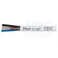 Kabel instalacyjny YDY 4x1,5mm2 biały 450/750V drut Mercor
