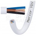 Kabel instalacyjny YDY 4x1,5mm2 biały 450/750V drut Mercor