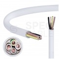Kabel instalacyjny YDY 4x1,5mm2 biały 450/750V drut NKT bęben QADDY 400m