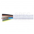 Kabel instalacyjny YDY 5x1,5mm2 biały 450/750V drut Elektrokabel