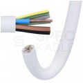 Kabel instalacyjny YDY 5x2,5mm2 biały 450/750V drut NKT