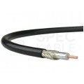 Kabel koncentryczny 50ohm H155 Dual-Shield 1,4/3,9/5,4 Cu (oplot ocynk Cu 80%) antenowy zewnętrzny suchy czarny Belden
