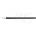 Kabel koncentryczny 50ohm H155 Dual-Shield 1,4/3,9/5,4 Cu (oplot ocynk Cu 80%) antenowy zewnętrzny suchy czarny Belden