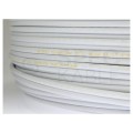 Kabel koncentryczny 75ohm do kamer K60 0,59/3,7/5,8mm Cu (oplot Cu 60%) biały antenowy wewnętrzny z zasilaniem 2x0,5mm2 Elektrokabel