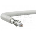Kabel koncentryczny 75ohm RG6 tc’680CCS Trishield 1,02/4,7/6,9mm CCS (oplot Al 80%) biały antenowy wewnętrzny ELPIO