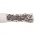 Kabel koncentryczny 75ohm RG6 tc’680CU Dual-Shield 1,0/4,7/6,9mm Cu (oplot Al 80%) antenowy wewnętrzny biały TC'EQ