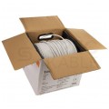 Kabel koncentryczny 75ohm RG6 tc’690CU Trishield 1,13/4,8/7,2mm Cu (oplot Al 80%) biały antenowy wewnętrzny ELPIO