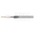 Kabel koncentryczny 75ohm Triset-113 1,13/4,8/6,8mm Cu (oplot Al 81%) biały antenowy wewnętrzny Triset