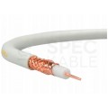 Kabel koncentryczny 75ohm YWDXpek HD-1000 1,15/4,8/6,6mm Cu (oplot Cu) biały antenowy wewnętrzny Elektrokabel