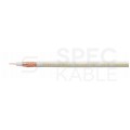 Kabel koncentryczny 75ohm YWDXpek HD-1000 1,15/4,8/6,6mm Cu (oplot Cu) biały antenowy wewnętrzny Elektrokabel