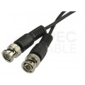 Kabel koncentryczny CCTV Patchcord BNC 50ohm (wtyk / wtyk) 0,8m