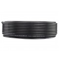 Kabel koncentryczny ziemny 75ohm RG6ż 1,02/4,57/6,8mm Cu (oplot Al) czarny antenowy zewnętrzny żelowany MaxCable